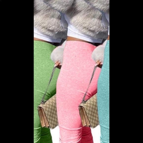 Pink Petal Stacked Pants 🌸 - Picture 5 of 5